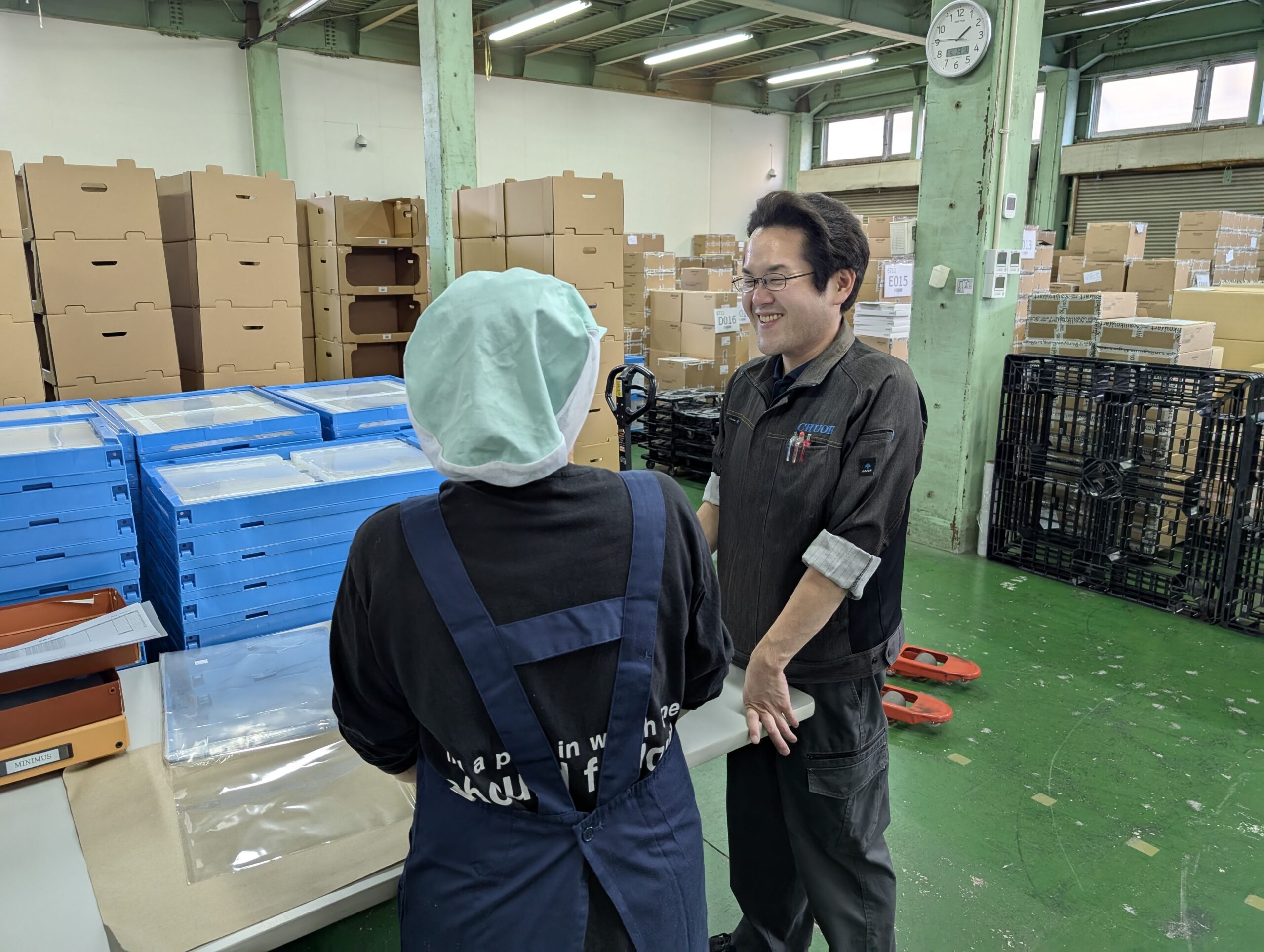 古河営業所作業風景